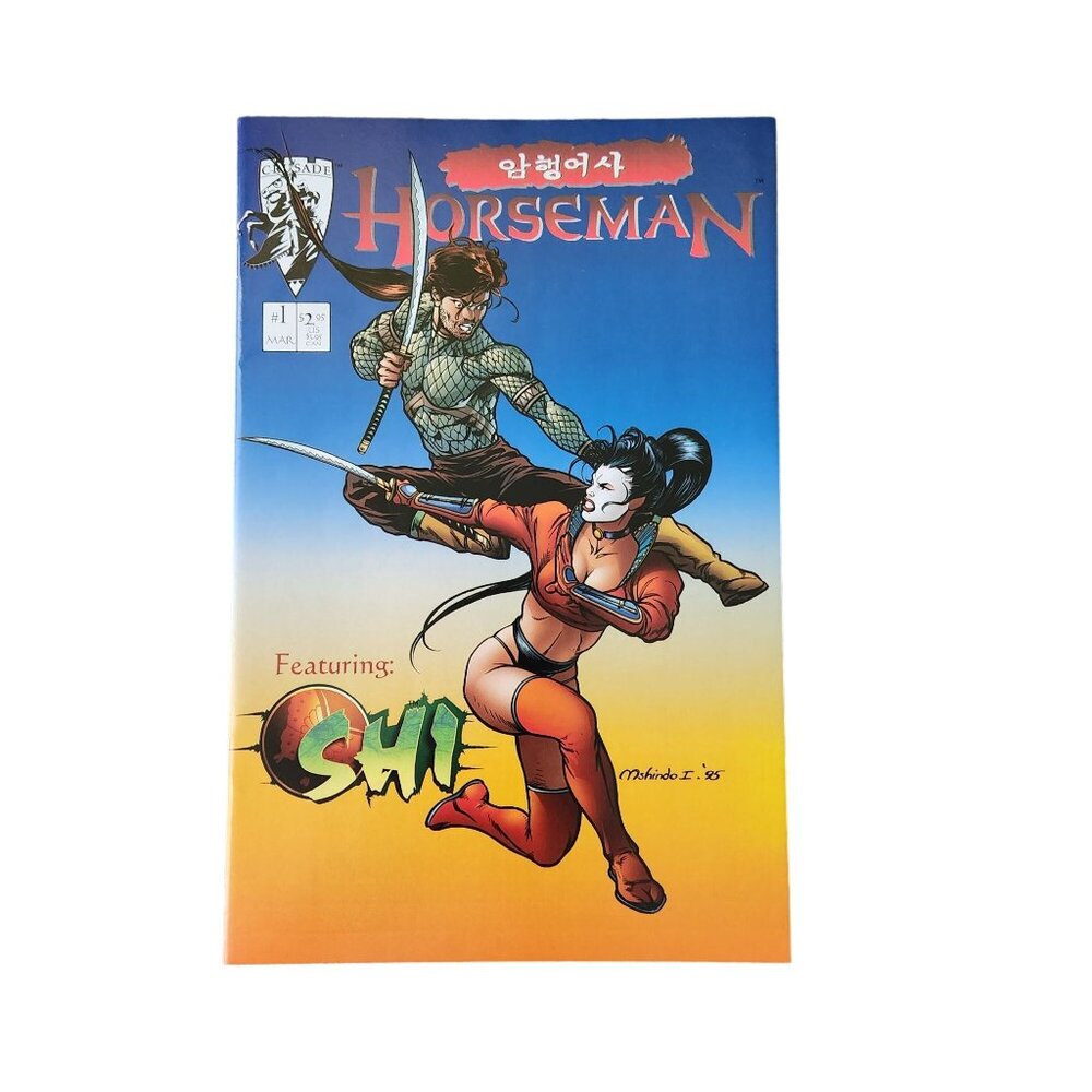 Crusade Comics Horseman #1 1996 Comic Book Collector Bagged Boarded